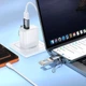 Перехідник Type-C to USB 3.0 HOCO UA46C Victory з LED-індикатором (OTG, 5 Гбіт/с). Grey - зображення 8