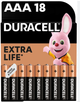 Батарейка Duracell AAA лужні 18 шт. в упаковці (5000394107557 / 81546741) - зображення 1