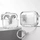 Чохол для навушників Tech-Protect Bounce Pro для AirPods Pro 3 Clear (5906302392681) - зображення 4