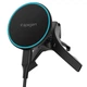 Автодержатель с функцией беспроводной зарядки Spigen EV15MAQ Essential Magnetic Vent Car Mount 15W Qi2 Black with MagSafe (ACP10513) - изображение 1