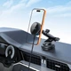 Автодержатель с функцией беспроводной зарядки Tech-Protect V9 ArcticBoost Magnetic Dashboard & Vent Car Mount Wireless Charger 25W Qi2.2 Black with Ma - изображение 9