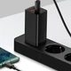 Мережевий зарядний пристрій Baseus GaN2 Lite QC 65W USB-C | USB-A Black (CCGAN2L-B01) - зображення 8
