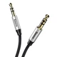 Кабель Baseus Yiven M30 Stereo AUX 3.5mm Male Mini Jack 1.5m Black/Silver (CAM30-CS1) - изображение 6
