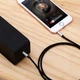 Кабель Baseus Yiven M30 Stereo AUX 3.5mm Male Mini Jack 1.5m Black/Silver (CAM30-CS1) - изображение 11