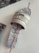 Женские шлепанцы Christian Slides White Grey, 38р 24см - изображение 3