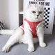 Флисовая кофта для котов (кошек) Зефир S Красный - изображение 3