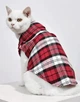 Рубашка для котов (кошек) Ретро XS Красный - изображение 4