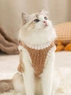 Флисовая кофта для котов (кошек) Зефир S Коричневый - изображение 3