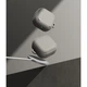 Чохол для навушників Ringke Onyx Magnetic для Samsung Galaxy Buds 4 / 4 Pro Warm Grey with MagSafe (8800328816817) - зображення 3