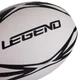 М'яч для регбі №4 для підлітків від 10 до 14 років LEGEND R-3298 білий-чорний - зображення 4