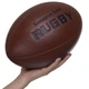 Мяч для регби №5 для взрослых RUGBY Liga ball Zelart RG-0392 коричневый - изображение 5