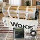 Нагрівальний мат тепла підлога під плитку Woks 160 Вт/м2 з механічним чорним термостатом - изображение 1