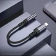 Перехідник BOROFONE BV24 Graceful digital audio converter cable iP to 3.5mm Metal Grey (6941991120398) (21046) - изображение 6