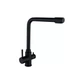 Смеситель для кухни с подключением к фильтру WEZER EKO4C-01-BLACK - изображение 1
