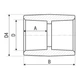 Муфта PP-r ITAL 75 x 75 мм - изображение 2