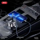 Автомобільний зарядний пристрій XO CC61 Smart 100W/USB-A (30W) + Type-C (45W) + Lightning (25W) Silver (XO-CC61) - зображення 8