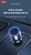 Автомобільний зарядний пристрій XO CC51 Metal Intelligent Dual PD40W with Lightning cable Silver (XO-CC51+L) - зображення 6