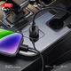 Автомобільний зарядний пристрій для XO CC57 Smart Metal Single C Port PD25W Black (XO-CC57) - зображення 5