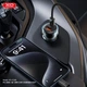 Автомобільний зарядний пристрій XO CC60 Smart Transparent 60W/USB-A (30W) + Type-C (30W) + Type-C Data Cable (XO-CC60+C) - зображення 3