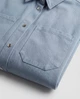 Женская джинсовая рубашка Shift Oversize голубая 42-44 (S/M) - изображение 6