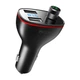 Автомобільний зарядний пристрій/ФМ-Модулятор ROCK B300 Bluetooth FM Transmitter чорний - изображение 1