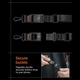 Remień Spigen DA30M Universal Lanyard Strap Crossbody Black (8800283317497) - obraz 13