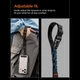 Remień Spigen DA30M Universal Lanyard Strap Crossbody Black (8800283317497) - obraz 15