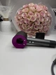 Super Hair Dryer Розовый фен с 1 насадкой концентратор и синий кейс в комплекте - изображение 6