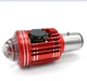 Лампа світлодіодна лінза AVASHIN з активним охолодженням та BI- LED H6 BA20D mini 6000K 12-32V Canbus за 1шт - зображення 6