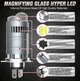 Лампа BI- LED H4 mini светодиодная линза с активным охлаждением и обманкой 6000K 12-32V Canbus (за 1шт) - изображение 9