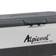 Компрессорный автохолодильник Alpicool T50 (LG). Объем — 47 литров. Двухкамерный. Охлаждение до -20 °C. (Питание 12, 24, 220 вольт) - изображение 2