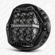 Фара головного света 01 с ДХО (белый) для мотоциклов Harley-Davidson светодиодная (LED) 7 дюймов с креплением чёрная - изображение 1