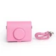 Чохол для фотоапарата Fujifilm instax Mini Evo Pink / Рожевий горизонтальний - зображення 1