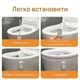 Ночник для унитаза с датчиком движения RGB подсветка 8 цветов USB зарядка - изображение 4