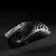 Карбонова ігрова бездротова мишка ATK Ghost Extreme / 2.4 GHz / USB-C / PAW3950 Ultra / Silver / Срібний - зображення 6