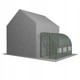 Полуарочная теплица 4×1,5×2 м 6 м² Garden Line TUN1439 садовый парник для овощей и цветов мини-теплица для дачи и огорода пленочная укрывная теплица компактная складная переносная защита от ветра дождя солнца быстрая сборка - изображение 5
