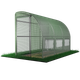 Полуарочная теплица 4×1,5×2 м 6 м² Garden Line TUN1439 садовый парник для овощей и цветов мини-теплица для дачи и огорода пленочная укрывная теплица компактная складная переносная защита от ветра дождя солнца быстрая сборка - изображение 8