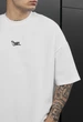 Футболка Staff logo white oversize XS - зображення 3