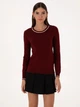 Джемпер женский Pierre Cardin G022SZ0TK-000-2337079(Vişne) L Вишневый (8683859308965) - изображение 1