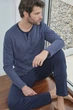 Комплект: джемпер и брюки Massana 56(3XL) Синий микс (Marino vigore) (81711) - изображение 5