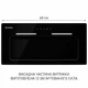 Кухонна витяжка Minola HBI 6873 BL GLASS 1200 LED Line, чорна потужна повновбудована витяжка для кухні, 60 см, 1200 куб.м. - зображення 2
