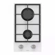 Варочная поверхность на стекле Domino Minola MGG 31422 WH, белая стеклянная компактная газовая рабочая поверхность на 2 конфорки - изображение 2
