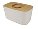 Хлібниця з бамбуковою кришкою Joseph Joseph Bread Bin White 81097 (01000744) - зображення 1