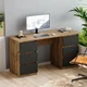 Стіл письмовий Furnigrade СП-14 тахо-антрацит 75х145х50 - зображення 1