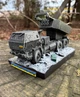 Статуетка Хаймарс Himars з гіпсу ручної роботи, Військова техніка на подарунок для чоловіка, військового, побратима, командира 21х13х14 см - изображение 1
