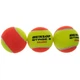 Мячи для большого тенниса 3шт Высокоэластичная резина Войлок DUNLOP STAGE 2 ORANGE салатовый-оранжевый DL601339 - изображение 2