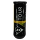 М'ячі для великого тенісу 3шт Високоеластична гума Повсть DUNLOP TOUR BRILLIANCE салатовий DL601326 - зображення 5