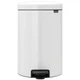 Бак для мусора с педалью Brabantia NewIcon Pedal Bin 20 л белый 111846 (00800463) - изображение 1