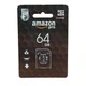 Карта памяти microSD AMAZON Pro 64GB class 10 с карманом - изображение 1