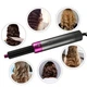 Воздушный Стайлер для волос 5 в 1 + кейс чехол HAIR BRUSH 1000 Вт 5 насадок Фиолетовый - изображение 3